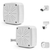 Universal Security Camera Junction Box, Cable Management, Wide Compatibility, Durable ABS, Space Saving, Wall Ceiling Mount, Easy Installation