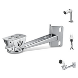 Adjustable 304 Stainless Steel Security Camera Corner Mounting Bracket, V-Shaped Base, Adjustable Angle, Heavy Duty Steel, Wide Compatibility, Weatherproof Design