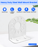 Universal L-Shaped Security Camera Wall Mount, Heavy Duty Metal Bracket for CCTV Bullet & Dome IP Cameras, Stable Surveillance Mount
