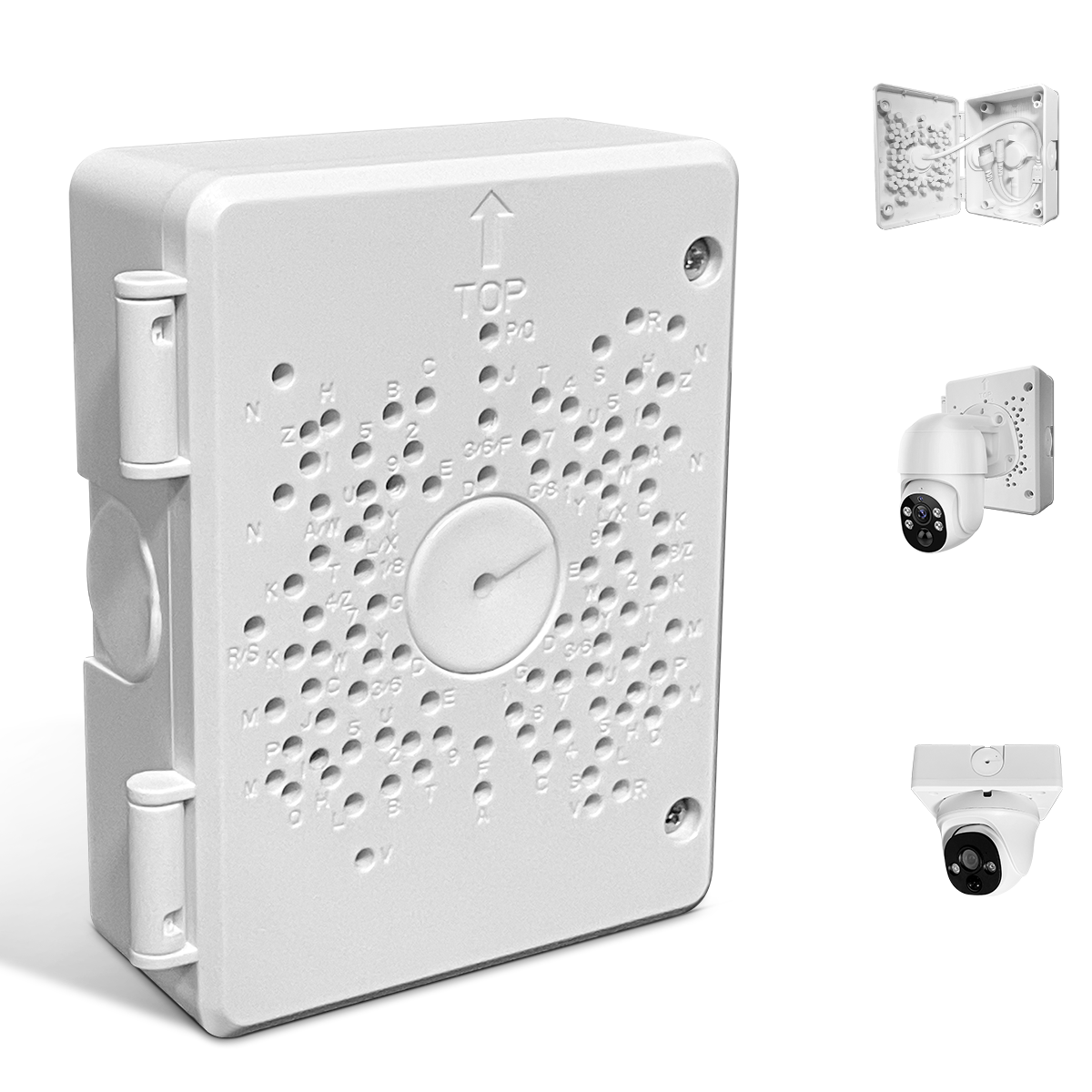 Universal ABS Security Camera Junction Box For PTZ Scurity Camera Outd universal-abs-security-camera-junction-box-for-ptz-scurity-camera-outd