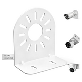 Universal L-Shaped Security Camera Wall Mount, Heavy Duty Metal Bracket for CCTV Bullet & Dome IP Cameras, Stable Surveillance Mount