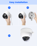 【KU-PFA137】Waterproof CCTV Junction Box Mount Bracket for DAH Turret & Dome IP Security Cameras