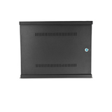 DVR Lock Box & NVR Enclosure, Heavy Duty Lockable Steel Cabinet for CCTV Surveillance Systems, Wall-Mount Design with Ventilation and Cable Management