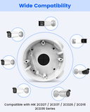 【KU-DS-1260ZJ】 Aluminum Junction Box for HIK Bullet Cameras, Wall Mount Bracket for Outdoor POE IP Security Camera