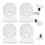 Heavy Duty Metal Security Camera Mount Bracket, Universal Steel Wall Mount for Dome & Bullet CCTV IP Cameras, Rustproof Indoor & Outdoor Surveillance Camera Holder