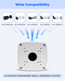 【KU-PFA121】 Aluminum Junction Box for DAH Bullet Cameras, IP66 Waterproof Mounting Bracket for Outdoor/Indoor Use