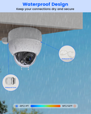 【KU-PFA137】Waterproof CCTV Junction Box Mount Bracket for DAH Turret & Dome IP Security Cameras