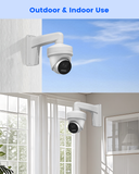 【KU-DS-1273ZJ-130-TRL】 Aluminum Alloy Wall Mount Bracket with Junction Box for HIK Dome Cameras