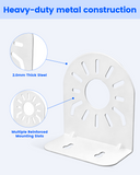 L-Shaped Dome Camera Mount Bracket, Heavy Duty Metal Security Camera Wall & Ceiling Mount, Universal Surveillance Camera Mount for Indoor Outdoor Use
