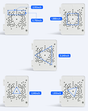 ABS Security Camera Junction Box for PTZ Cameras Outdoor IP65 Waterproof Mounting Bracket with Cable Concealment for Security Cameras