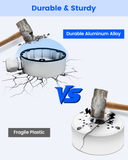 【KU-DS-1280ZJ-DM8】 Metal Camera Junction Box, IP66 Mount Base for HIK Dome