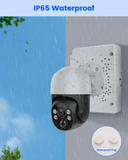 ABS Security Camera Junction Box for PTZ Cameras Outdoor IP65 Waterproof Mounting Bracket with Cable Concealment for Security Cameras
