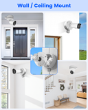 【KU-DS-1280ZJ-S】Outdoor Aluminum IP66 Junction Box for Hikvision Bullet & Dome Cameras
