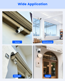 Universal L-Shaped Security Camera Wall Mount, Heavy Duty Metal Bracket for CCTV Bullet & Dome IP Cameras, Stable Surveillance Mount