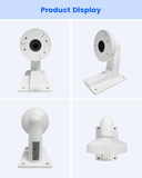 【KU-DS-1273ZJ-130-TRL】 Aluminum Alloy Wall Mount Bracket with Junction Box for HIK Dome Cameras