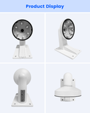 【KU-DS-1273ZJ-140】 Wall Mount Bracket Aluminum Alloy Arm for Hik IP Dome Security Cameras(White)