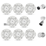 Universal Bullet Security Camera Junction Box, Weatherproof Metal Mount Base