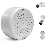 Universal Waterproof Junction Box for Bullet CCTV Cameras, ABS IP54 Outdoor Mounting Bracket, Security Camera Cable Management Boxes