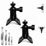 Universal Security Camera Pole Mount Bracket, No-Drill Adjustable Camera Mount with Stainless Steel Clamps for CCTV Cameras, Fence Posts, Utility Poles and Light Poles