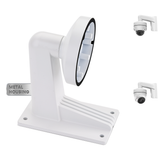 【KU-DS-1273ZJ-140】 Wall Mount Bracket Aluminum Alloy Arm for Hik IP Dome Security Cameras(White)