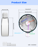 【KU-DS-1280ZJ-DM18】 Waterproof Metal Junction Box Mount Bracket for HIK Dome IP Security Cameras, White