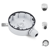 【KU-DS-1280ZJ-DM8】 Metal Camera Junction Box, IP66 Mount Base for HIK Dome
