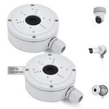 【KU-DS-1280ZJ-S】Outdoor Aluminum IP66 Junction Box for Hikvision Bullet & Dome Cameras