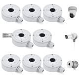 【KU-DS-1280ZJ-S】Outdoor Aluminum IP66 Junction Box for Hikvision Bullet & Dome Cameras
