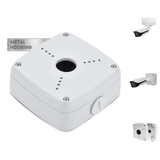 【KU-PFA122】Aluminum Waterproof Junction Box for DAH Bullet IP Cameras, White