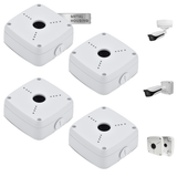 【KU-PFA122】Aluminum Waterproof Junction Box for DAH Bullet IP Cameras, White