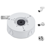 【KU-PFA130-E 】Metal Base Junction Box for Dahua Bullet, Dome Cameras, IP66 Waterproof Mount Bracket for POE IP Surveillance Cameras