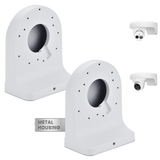 【KU-PFB203W】Metal Waterproof Wall Mount Bracket, Aluminum Alloy Arm for Dah IP Dome Cameras