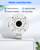 Universal IP66 Aluminum Junction Box for Bullet Security Cameras